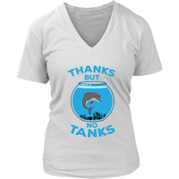 Free Dolphins T-Shirt - Animal Advocates Tshirt - Save Sea Animals - Womens Plus Size Up To 4X