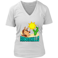 Armachillo T-Shirt - Funny Armadillo Tee Shirt - Womens Plus Size up to 4X