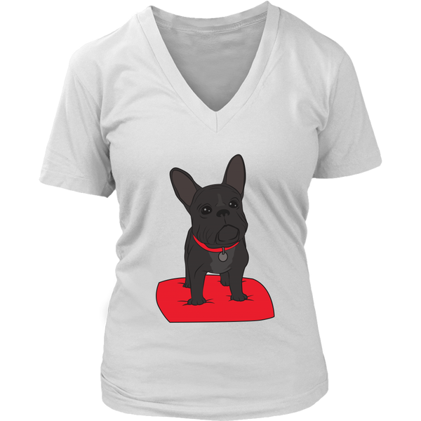 Puppy Dog Eyes T-Shirt - Cute Pug Tee Shirt - Love Dogs - Womens Plus Size up to 4X