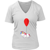 Balloonicorn T-Shirt - Unicorn Balloon Birthday Tshirt - Womens Plus Size up to 4X