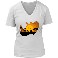 Wildlife Safari Tee - Endangered Extinct Animal Rhinoceros - Womens Plus Size Up To 4X