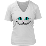 Halloween Cheshire Cat Tshirt - Alice in Wonderland - Womens Plus Size up to 4X