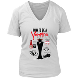 How To Be A Vampire T-Shirt - Halloween Costume Tee -  Womens Plus Size up to 4X