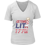 4th of July T-Shirt - Fireworks T - Independence Day Tee - Womens Plus Size Up To 4X