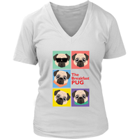 Pug Mom Tshirt - Parody T-Shirt - Gift For Dog Mama -  Womens Plus Size Up To 4X