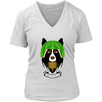 Melon Collie Funny Dog Tshirt - Melancholy Dogs Tee - Womens Plus Size Up To 4X