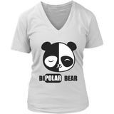 Bipolar Panda Bear Tshirt - Manic Depressive Personality - Womens Plus Size Up To 4X