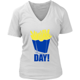 Fry Day Shirt - Fast Food Tee Shirt - French Fries T-Shirt - Womens Plus Size Up To 4X