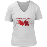 Bloody Hell Halloween Costume Tshirt - Red Blood Stain T-Shirt - Womens Plus Size Up To 4X