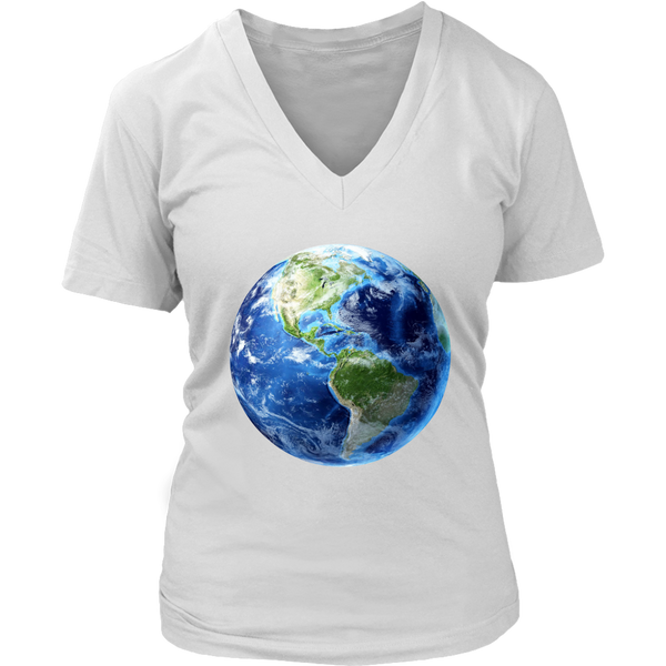 Earth T-Shirt - Whole Planet Tshirt - Plus Size up to 4X