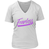 Fearless T-Shirt - Inspirational Shirts - Womens Novelty Tshirt - Plus Size Up To 4X