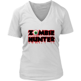 Zombie Hunter Halloween T-Shirt - Bloody Zombies Tee Scary T - Womens Plus Size up to 4X