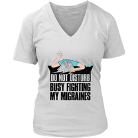 Migraine Awareness T-Shirt - Womens Novelty Tee - Womens Plus Size Up To 4X