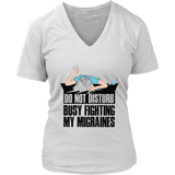 Migraine Awareness T-Shirt - Womens Novelty Tee - Womens Plus Size Up To 4X