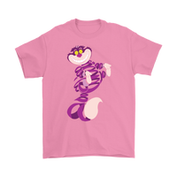 Cheshire Cat T-Shirt Purple Cat Floating Shirt