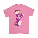 Cheshire Cat T-Shirt Purple Cat Floating Shirt