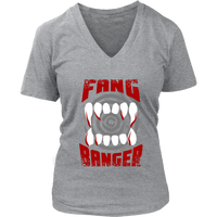 Fang Banger Halloween Tshirt - Love Vampires T-Shirt - Womens Plus Size up to 4X