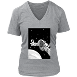 Astronaut Space Selfie T-Shirt - Funny Science Tee - Womens Plus Size Up To 4X