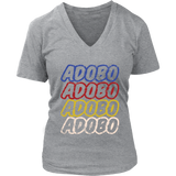 Adobo Filipino Food T-Shirt Philippines Novelty Gift Tee - Womens Plus Size Up To 4X