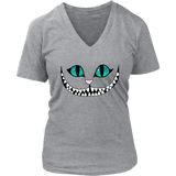 Halloween Cheshire Cat Tshirt - Alice in Wonderland - Womens Plus Size up to 4X