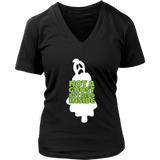 Halloween Ghost Costume T-Shirt - Dead Inside Tee - Womens Plus Size up to 4X