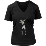 Dabbing Mummy T-Shirt - Halloween Funny Dab T Shirt - Womens Plus Size up to 4X