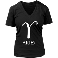 Aries T-Shirt - Ram Zodiac Tshirt - Horoscope Tee - Womens Plus Size Up To 4X