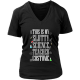 Halloween Costume T-Shirt - Funny Tee - Slutty Scientist T - Womens Plus Size Up To 4X