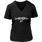 Archery Girl Tshirt - Archers T-Shirt - Sports Hunting Tee - Womens Plus Size Up To 4X