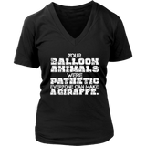 Balloon Twister T-Shirt - Animal Balloons Tshirt - Funny Tee - Womens Plus Size Up To 4X