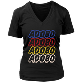 Adobo Filipino Food T-Shirt Philippines Novelty Gift Tee - Womens Plus Size Up To 4X