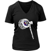 Axe Throwing Target Tshirt - Swing Master - Weird Hobby - Womens Plus Size Up To 4X