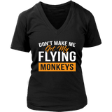 Flying Monkeys Tee - Weird Funny T-Shirt - Novelty Tshirt - Womens Plus Size Up To 4X