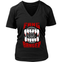 Fang Banger Halloween Tshirt - Love Vampires T-Shirt - Womens Plus Size up to 4X