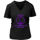 Apollo 11 Astronaut Moon Landing 50th Anniversary T-Shirt - Womens Plus Size Up To 4X