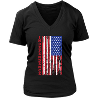 4th of July T-Shirt - Independence Day Tshirt - US Holidays - Womens Plus Size Up To 4X