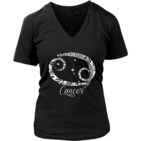 Cancer T-Shirt - Zodiac Sign Tshirt - Horoscope Tee Shirts - Womens Plus Size up to 4X