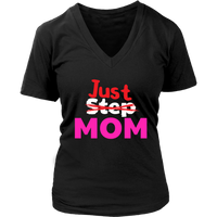 Stepmom Just Mom Tshirt - Mothers Day Gift Tee Shirt - Womens Plus Size Up To 4X