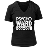 Psycho Ward T-Shirt - Crazy Mad Tshirt - Halloween Costume - Womens Plus Size up to 4X