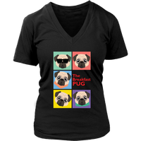 Pug Mom Tshirt - Parody T-Shirt - Gift For Dog Mama -  Womens Plus Size Up To 4X