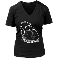 Halloween Heart Surgeon T-Shirt - Exhumation Tshirt - Womens Plus Size Up To 4X