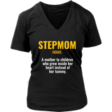 Stepmom Definition Tshirt - Mother's Day Gift T Shirt - Womens Plus Size Up To 4X