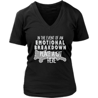 Cat T-Shirt - Emotional Breakdown Tshirt - Womens Tee - Womens Plus Size Up To 4X