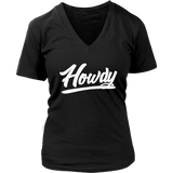 Howdy T Shirt - Rodeo Sport Tshirt - Cowgirl T-Shirt  - Womens Plus Size Up To 4X