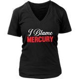 I Blame Mercury Tshirt - Retrograde Zodiac Astrology - Womens Plus Size Up To 4x