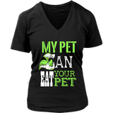 My Pet Can Eat Your Pet - Exotic Animal Pet Owner Tee - Womens Plus Size Up To 4X