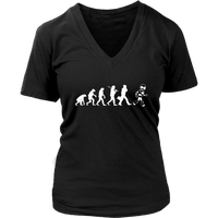 Artificial Intelligence Evolution T-Shirt AI Lover Tee Shirt - Womens Plus Size Up To 4X