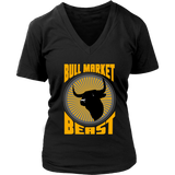 Bull Market Stocks Tshirt - Stock Exchange Trader T-Shirt - Womens Plus Size Up To 4X