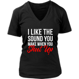 Dont Talk To Me Tee - Shut Up Tshirt - Sarcasm Novelty Shirt - Insult - Womens Plus Size Up To 4X