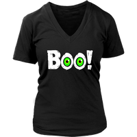 Boo Halloween Costume Tshirt - Scary Eyeballs T-Shirt